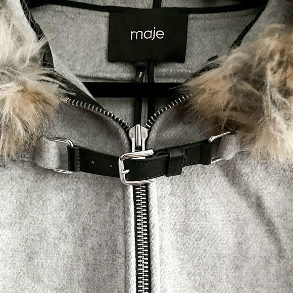 MAJE Wool Blend Jacket - Picture 12 of 14